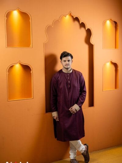 Classic Cotton: Deep Maroon