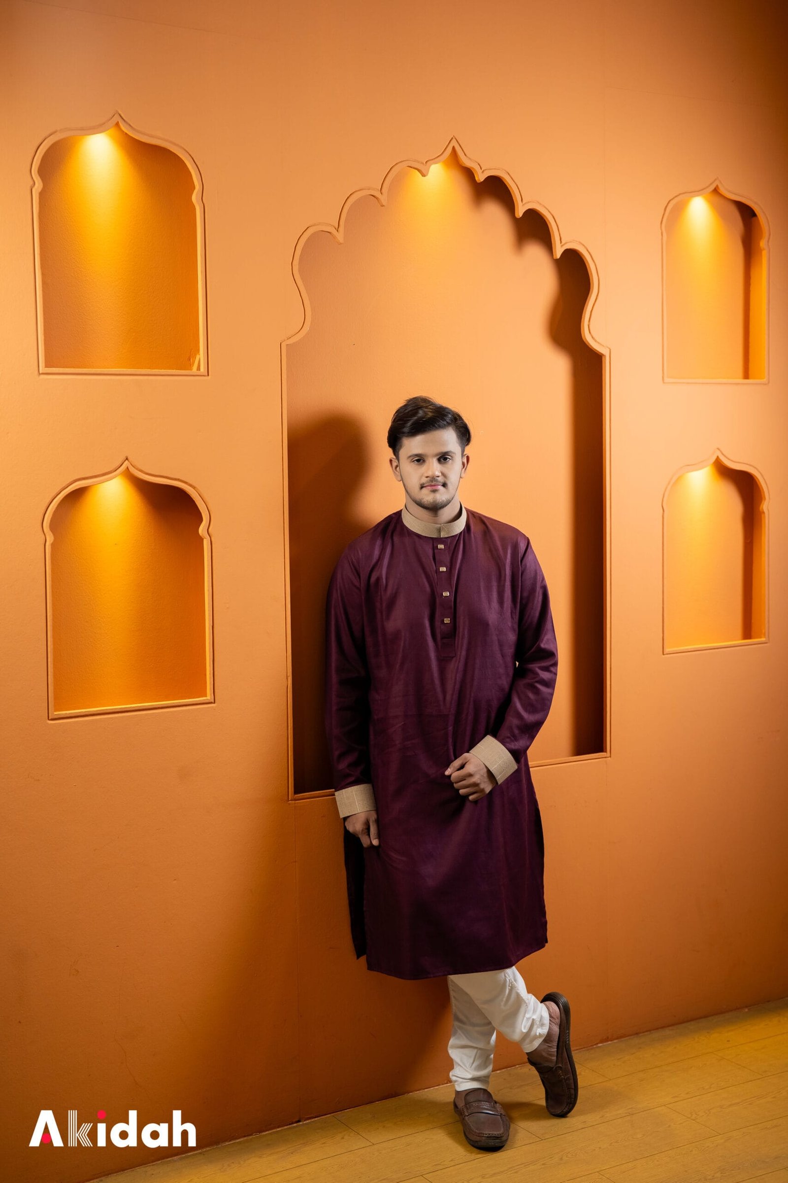 Classic Cotton: Deep Maroon