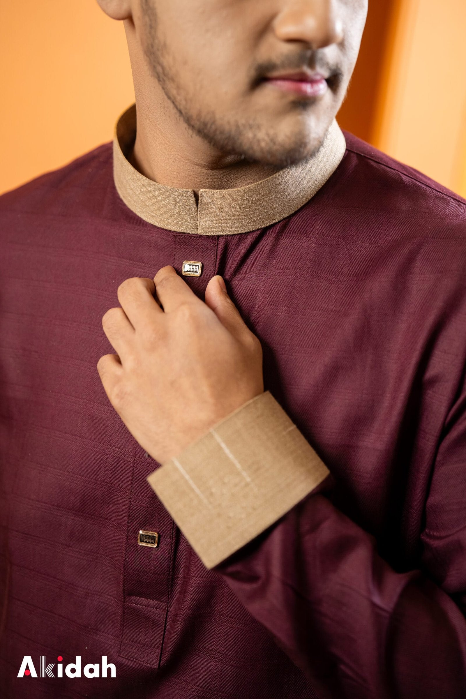 Classic Cotton: Deep Maroon - Image 3