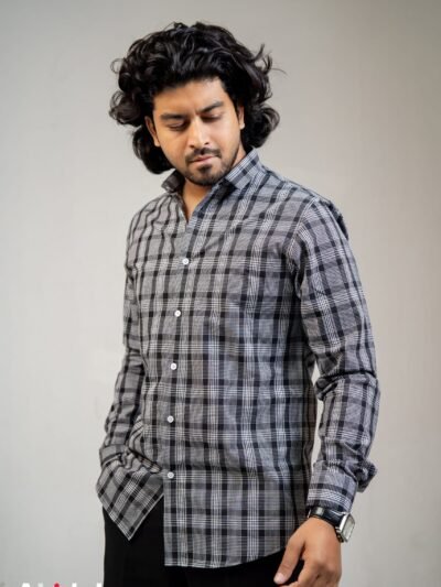 Shadow Grid Executive Cotton