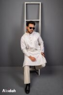 Luxury Linen Stripe: Toasted Almond