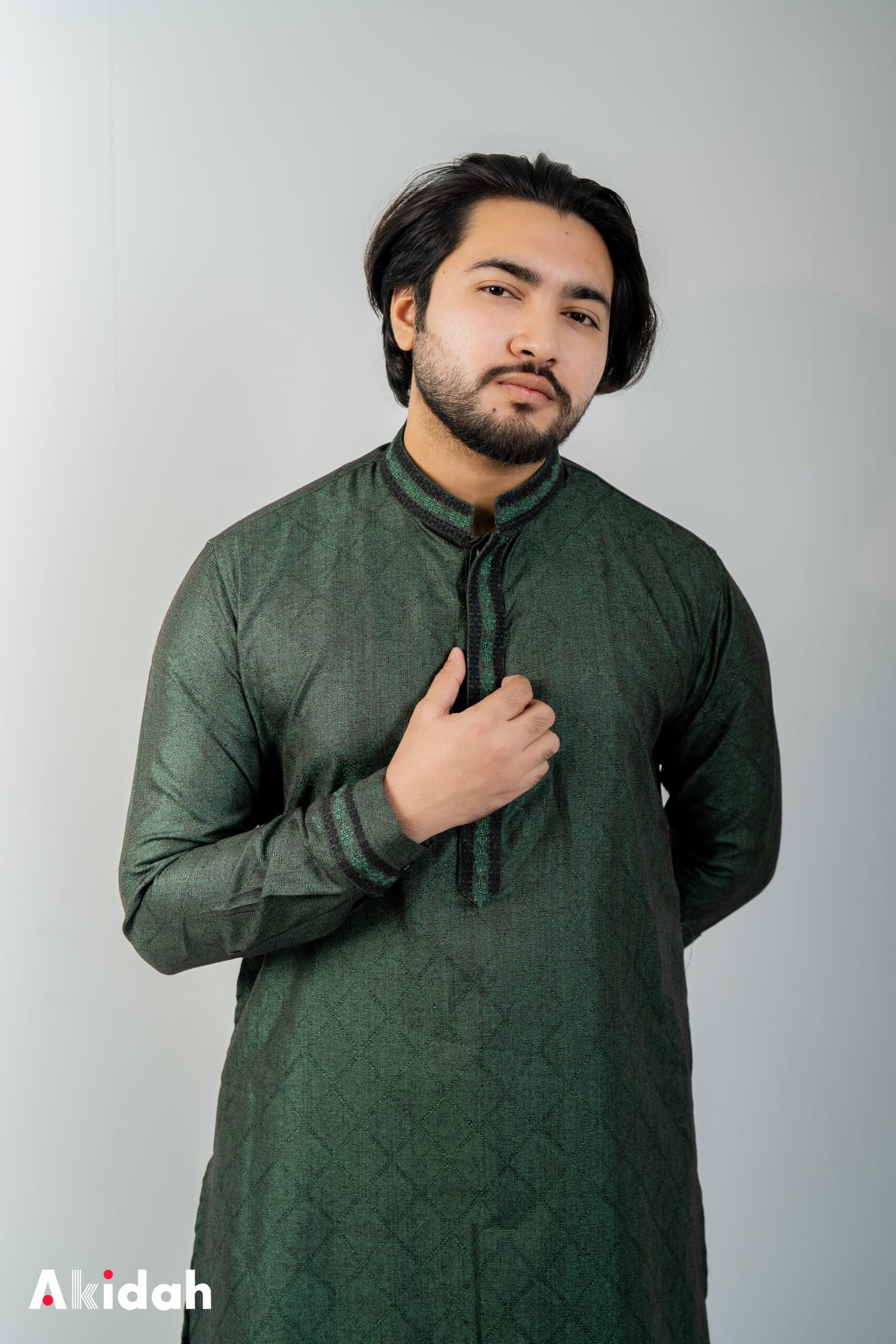 Pristine Placket: Noble Olive