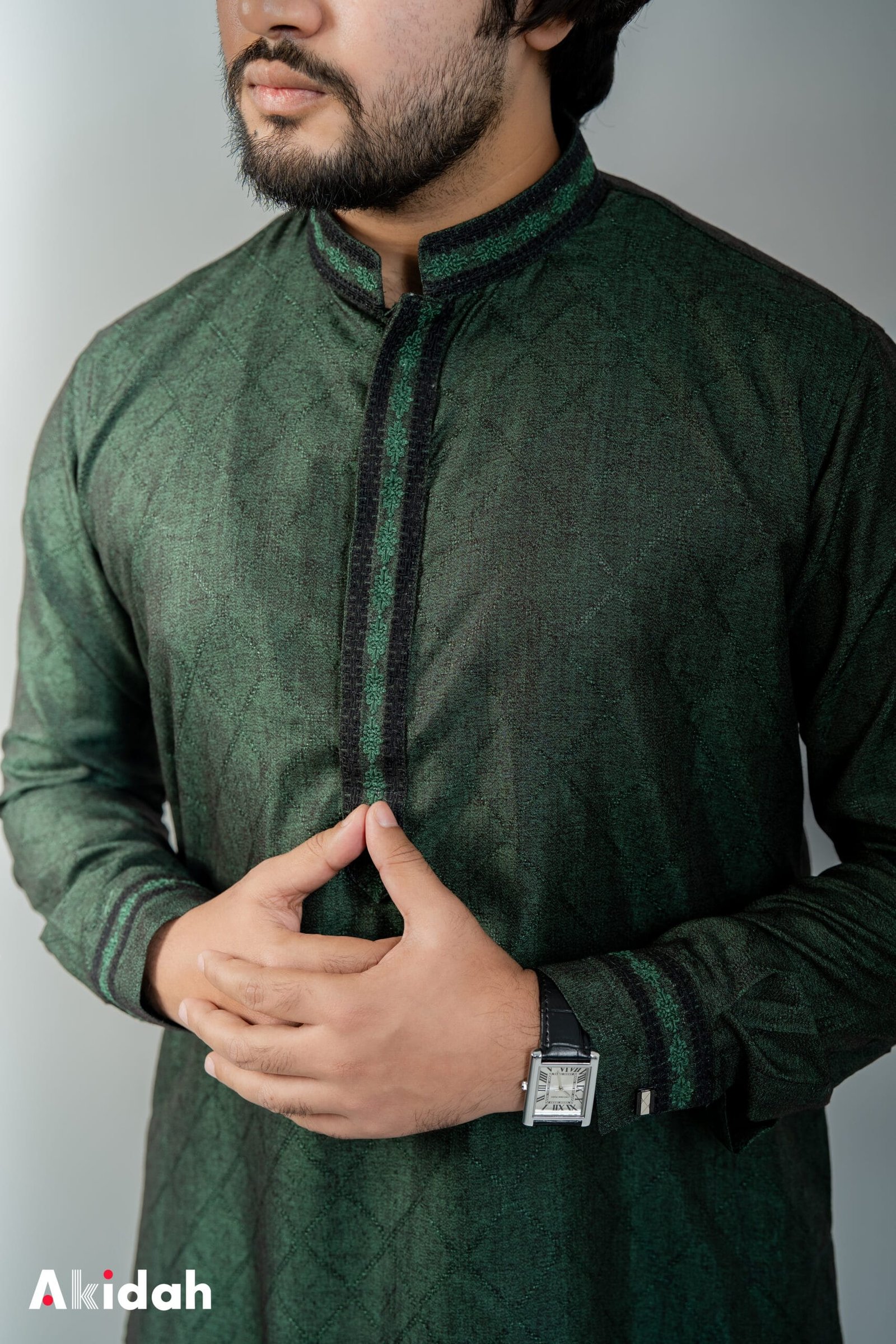 Pristine Placket: Noble Olive - Image 3