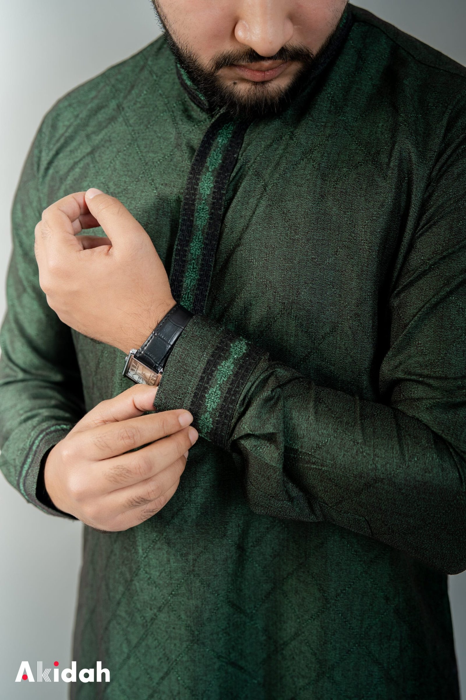 Pristine Placket: Noble Olive - Image 2