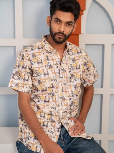 Minimalist Weave: Golden Glade